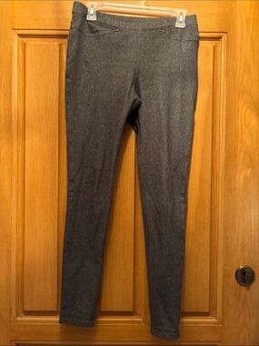 Dark Gray Knit Leggings